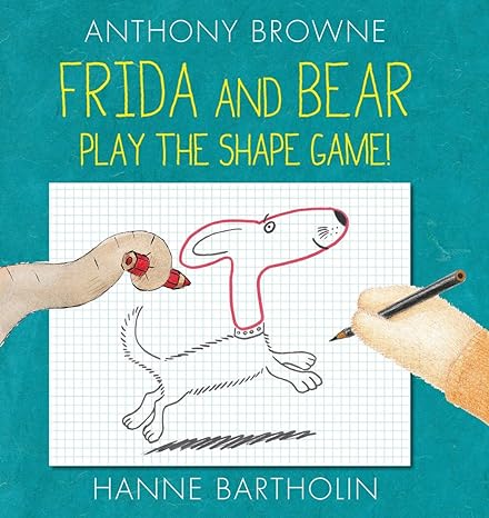 Frida and bear play the shape game!