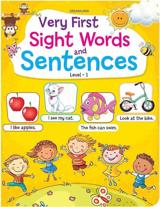Very first sight words and sentences-Level 1