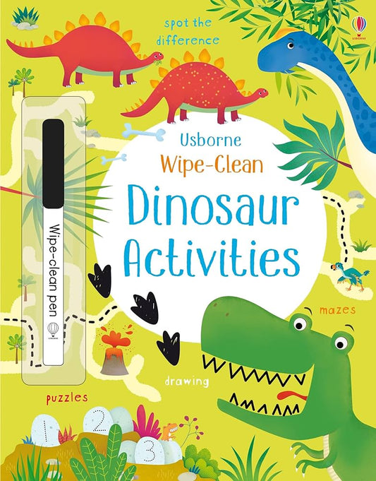 Usborne -wipe clean -Dinosaur activities