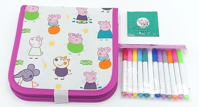 Erasable Doodle Book for Kids- Peppa pig