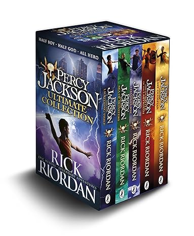 Percy jackson- ulitimate collection -Rick Epic heroes legendary adventures Riodan