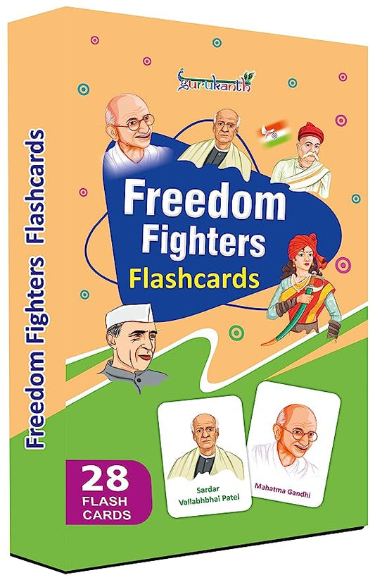 Freedom Fighters Flash Cards for Kids