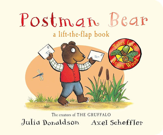 Postman bear -lift the flap