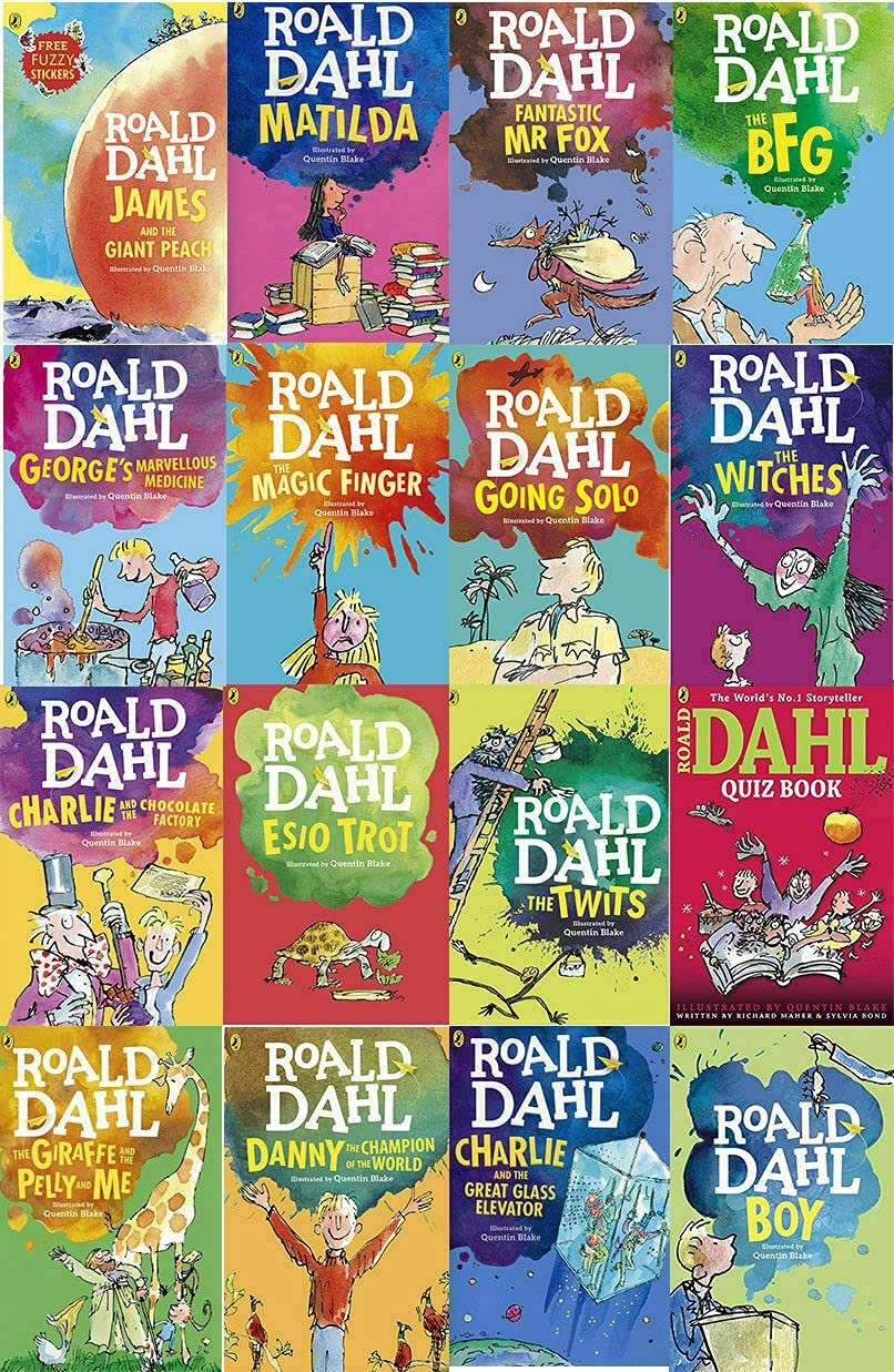 Roald Dahl Complete Collection- 16 Books set