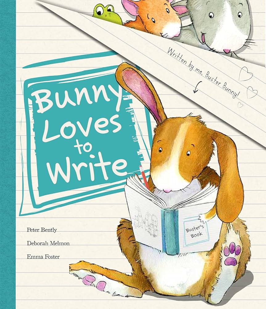 Bunny loves to write