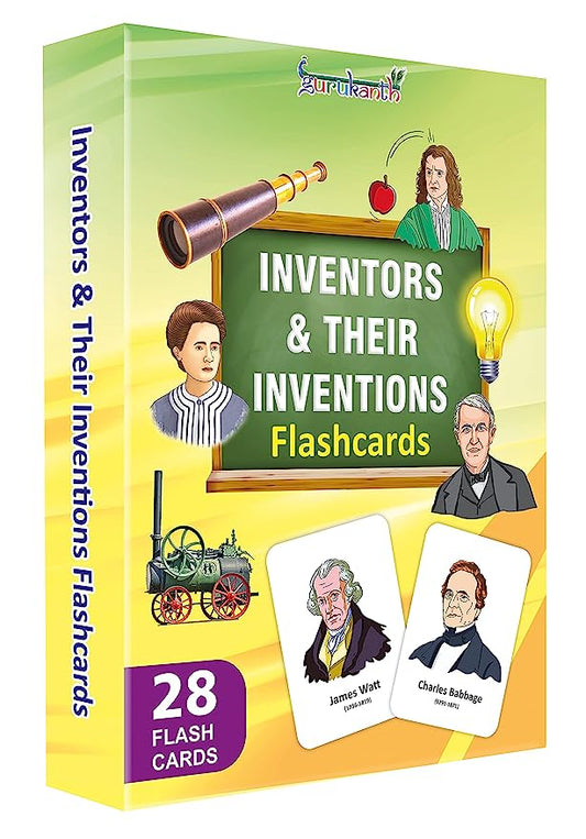 Inventors & Their Inventions Flash Cards for Kids