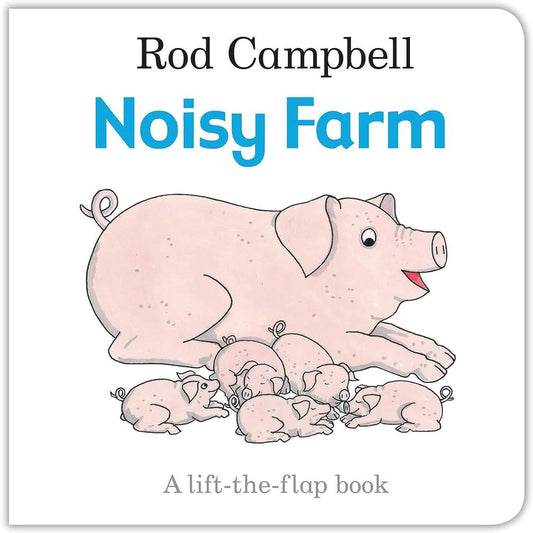 Noisy farm -lift the flap book