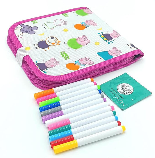 Erasable Doodle Book for Kids- Peppa pig