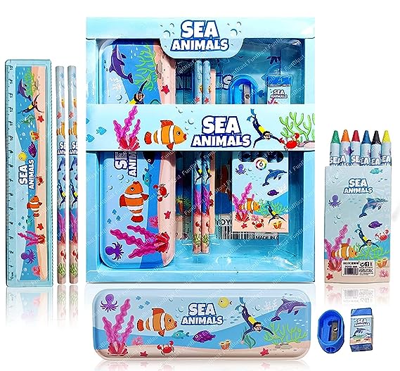 Sea Animals- Sationary Kit