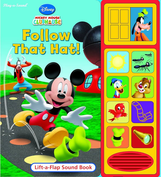 Follow that hat!-mickey mouse clubh use -lift the flap
