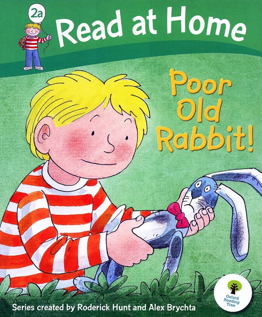 Read at home poor old rabbit