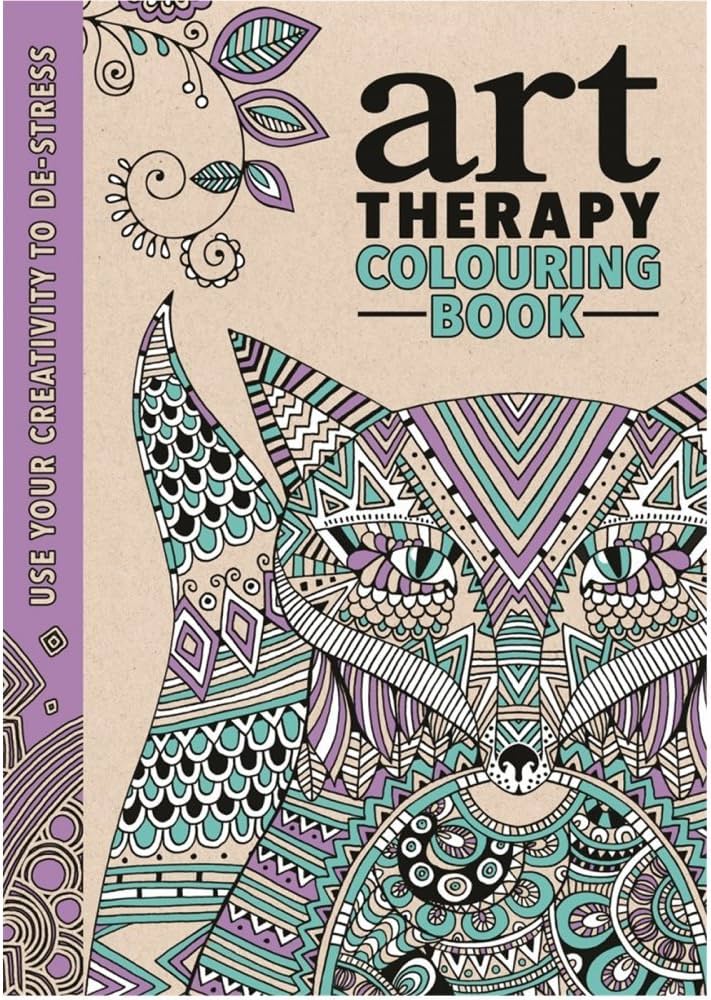 Art therapy an anti-stress colouring book