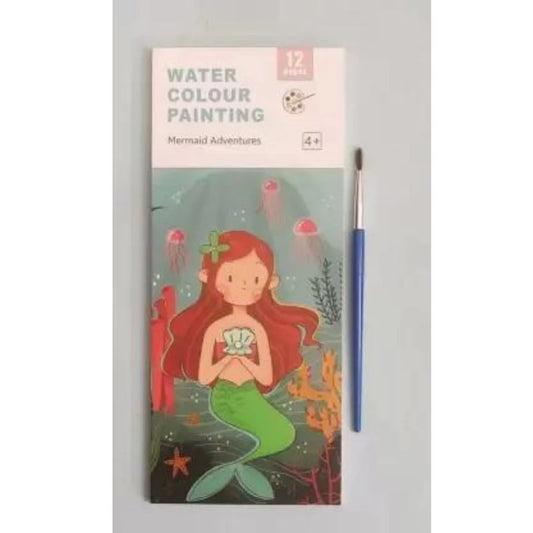 Water colour painting - mermaid adventures