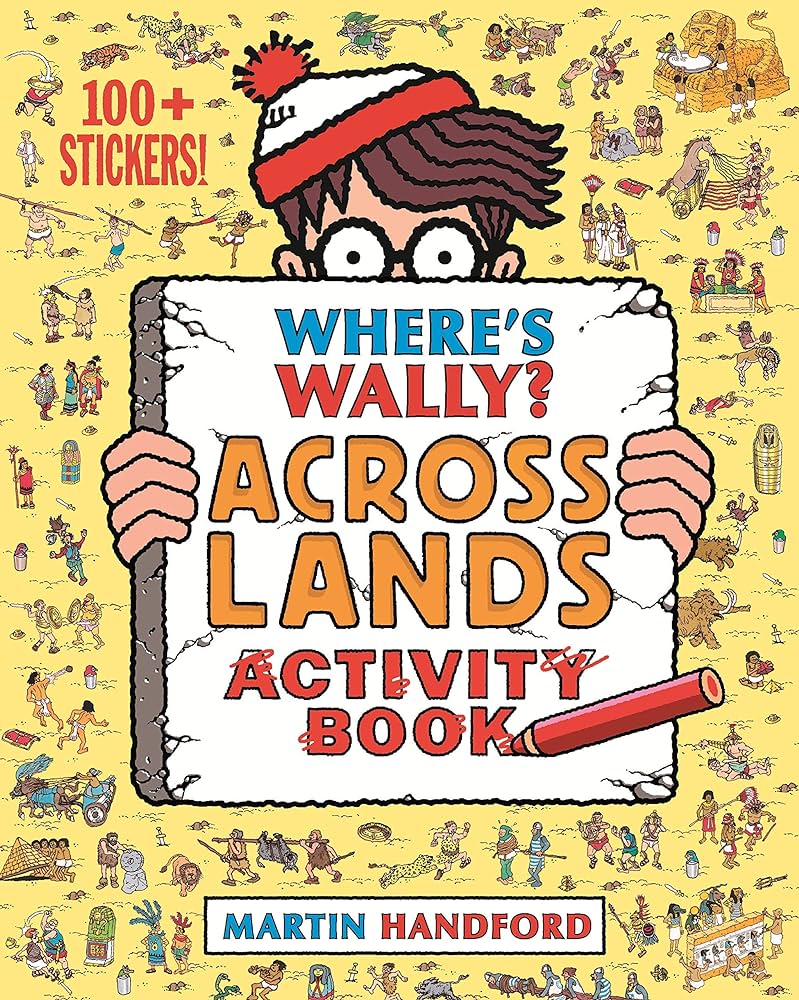 Where's wally ? across lands - activity book