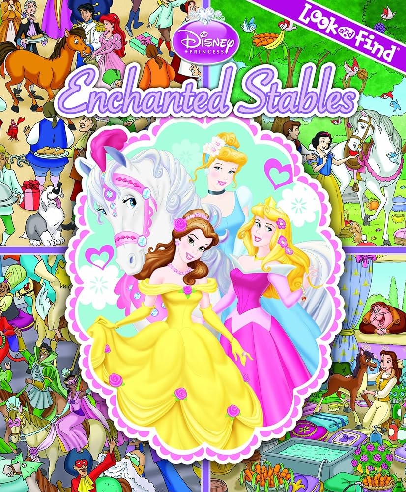 Disney Princess Enchanted stables -look and find