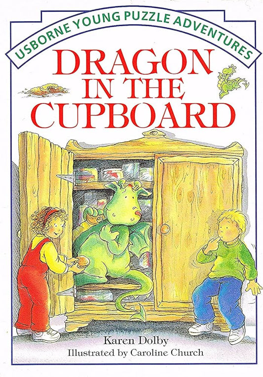 Usborne young puzzle adventures Dragon in the cupboard