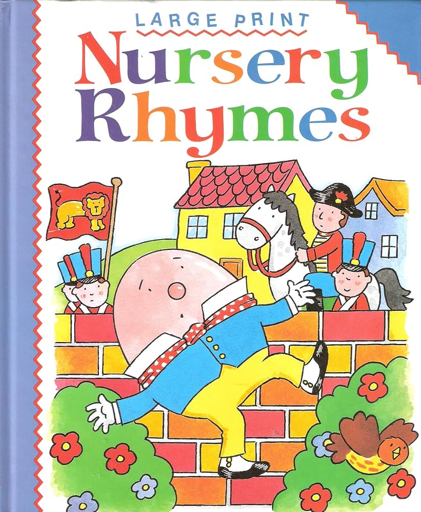 Nursery rhymes-Large print