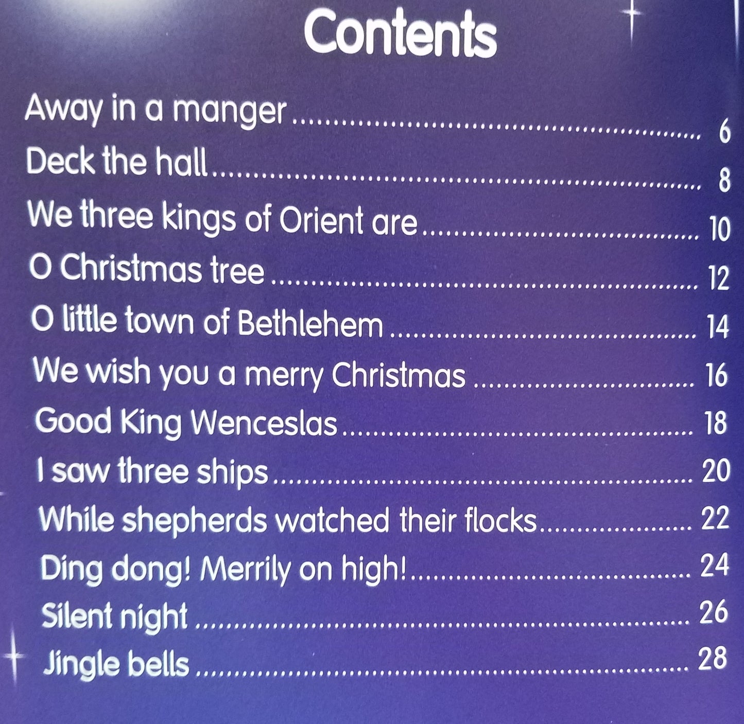 My little book of Christmas Carols