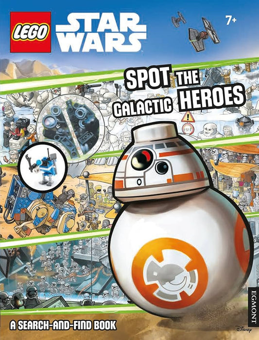 Spot the galactic heroes -a search and find book-Lego Star wars