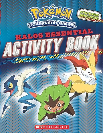 Pokemon: Kalos Essential Activity Book