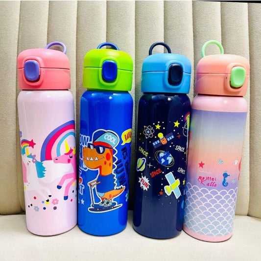 Cute Kids Insulated Sippers- Unicorn- 1 Bottle