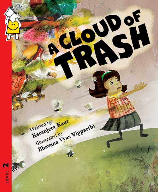 A cloud of trash