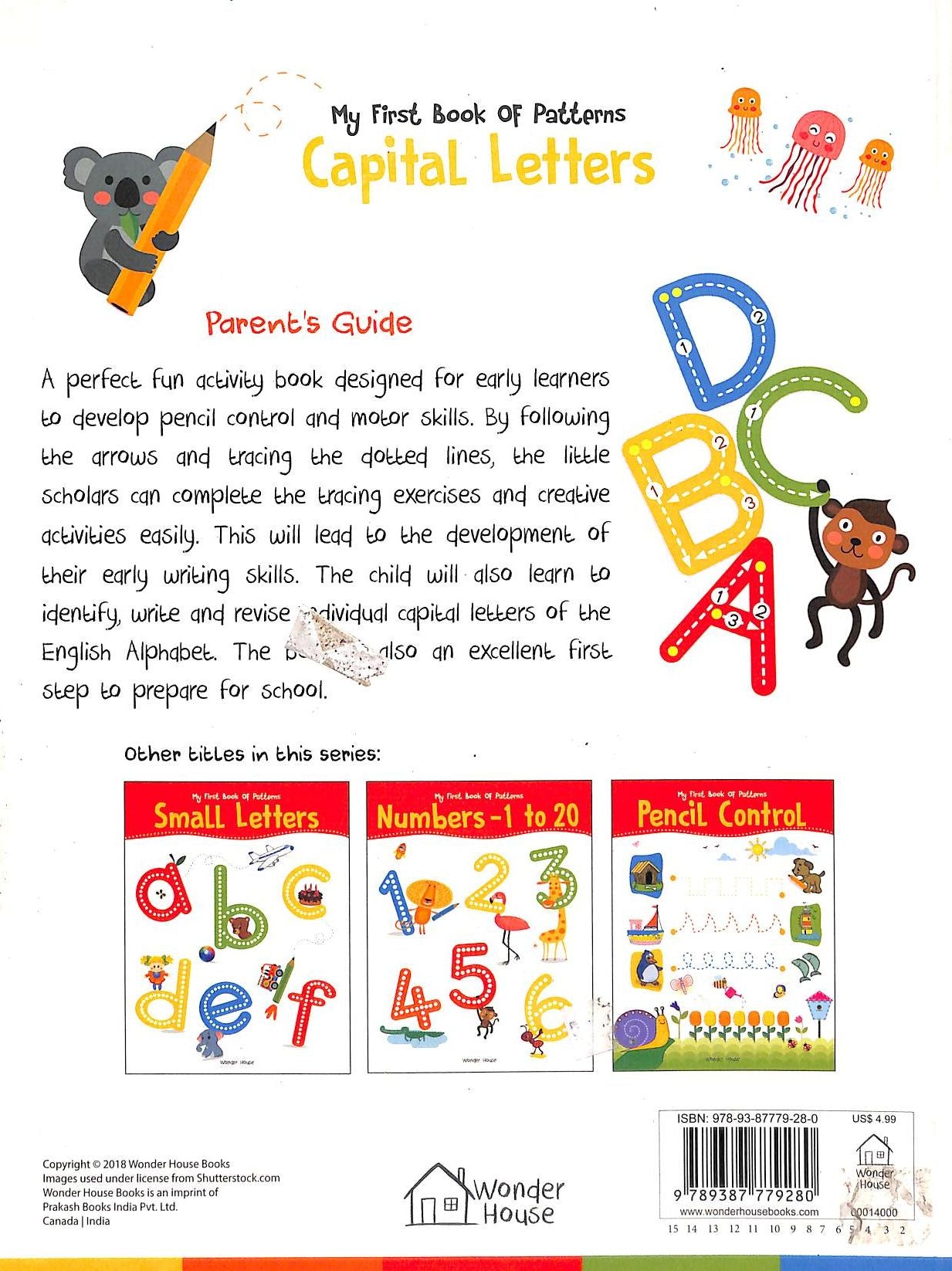 My first Book of Patterns Capital Letters ABC DEF