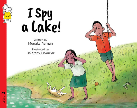 I spy a lake !