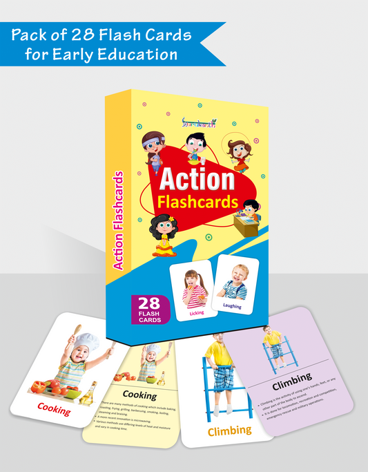 Actions -Flash Cards For Kids