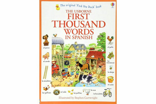 The usborne first thousand words in spanish