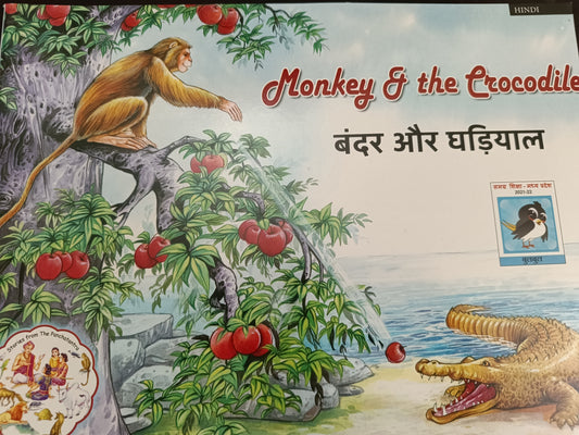 Monkey & the grocodile