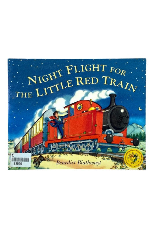 Night flight for the little red train