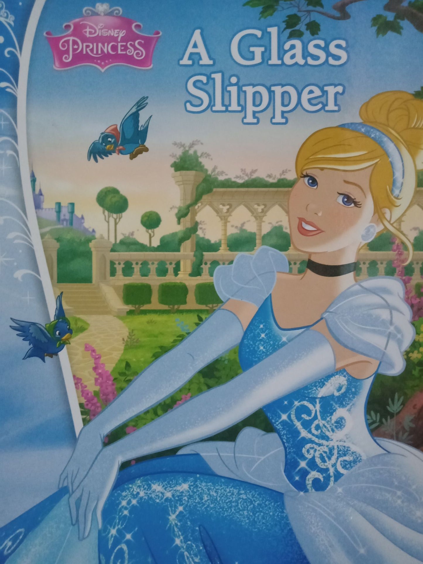 Disney princess a glass slipper