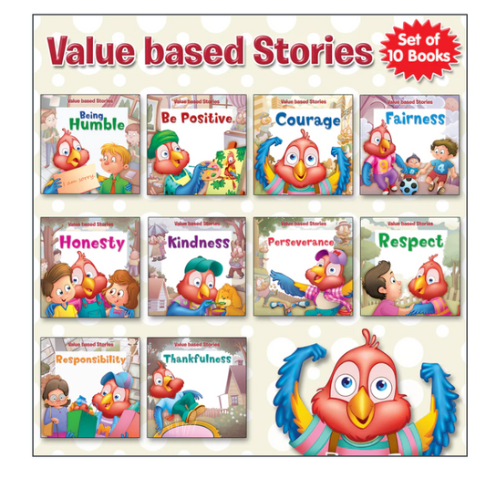 Value Based Stories- 10 books set