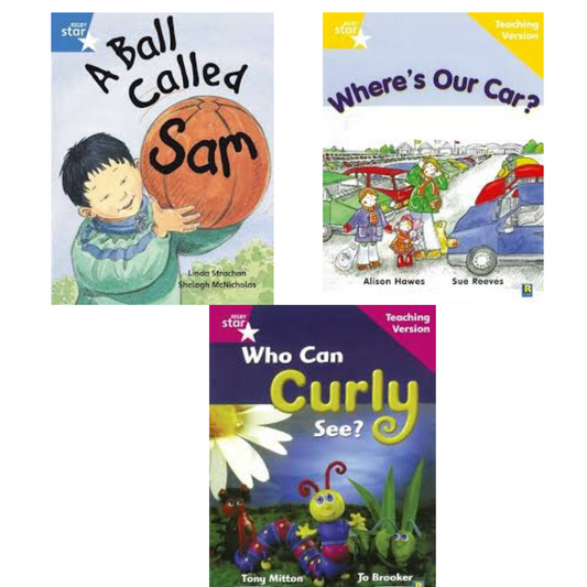 Rigby Star Guided Books- combo- 3 books set