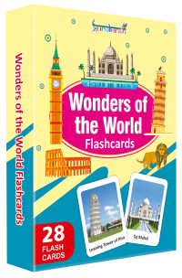 Wonders Of The World Flash Cards For Kids