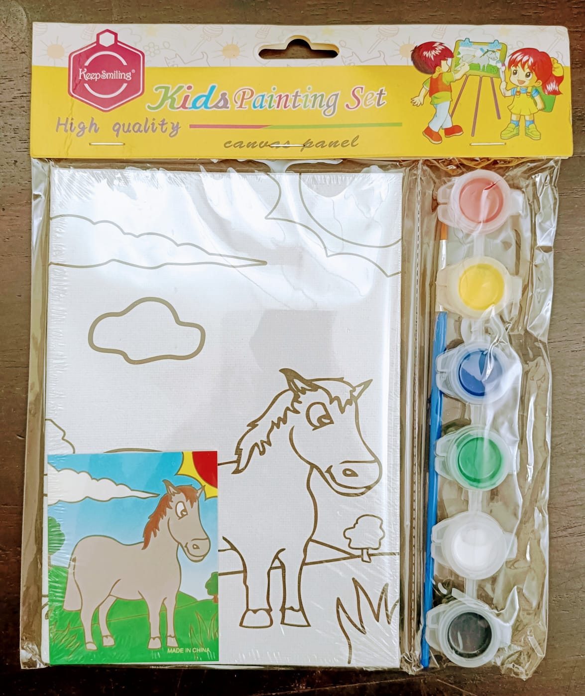 Canvas Painting Kit- 5*7 -Horse