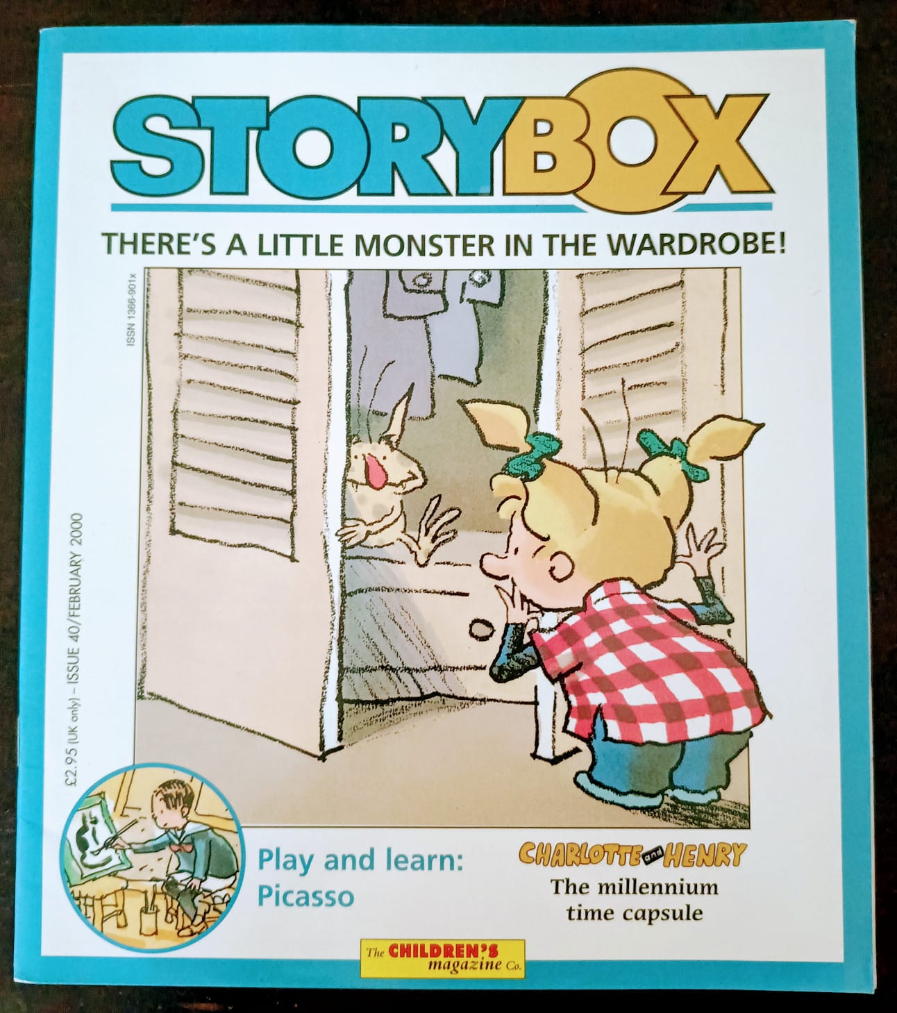 Storybox There's a little monster in the wardrobe!