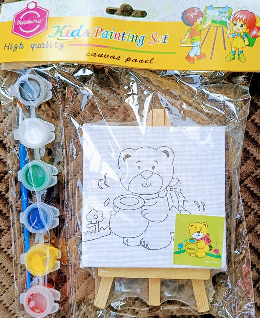 Kids Painting Set with Aisle- 4*4-Bear