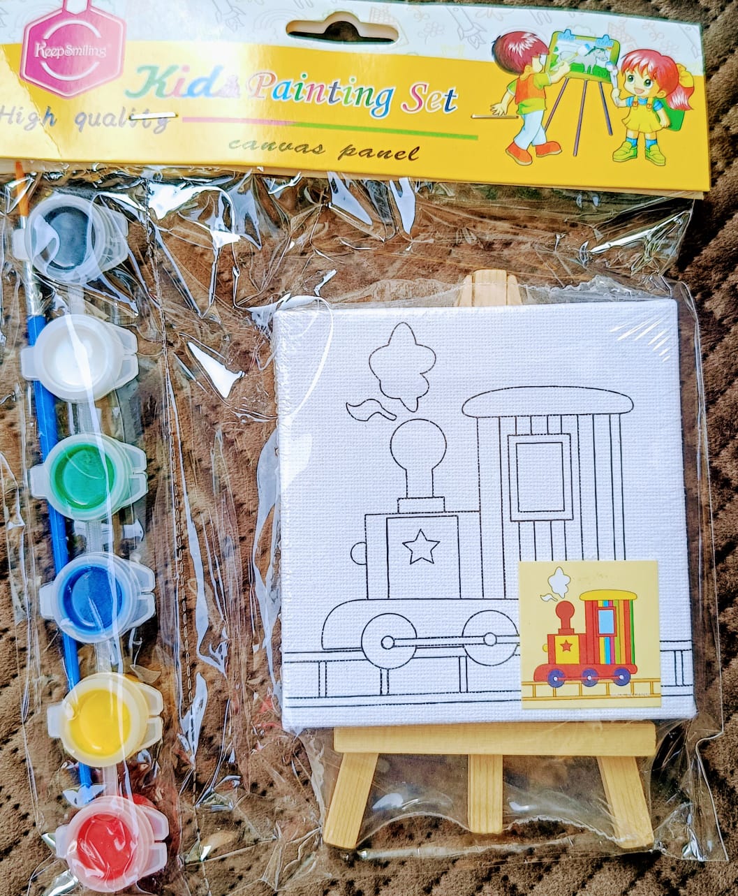 Kids Painting Set with Aisle- 4*4-Train