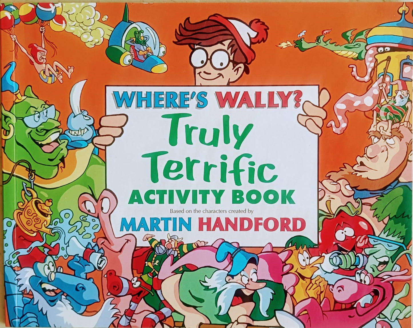 Where's wally? truly terrific activity book