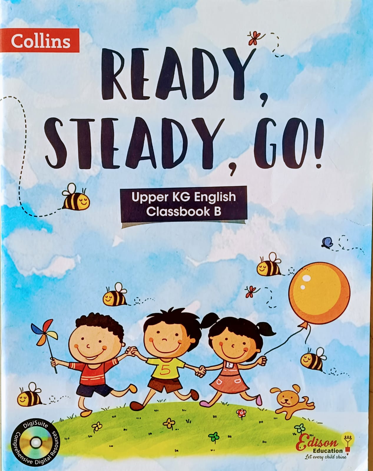 Ready steady , go! -upper kg english classbook B