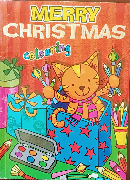 MERRY CHRISTMAS COLOURING