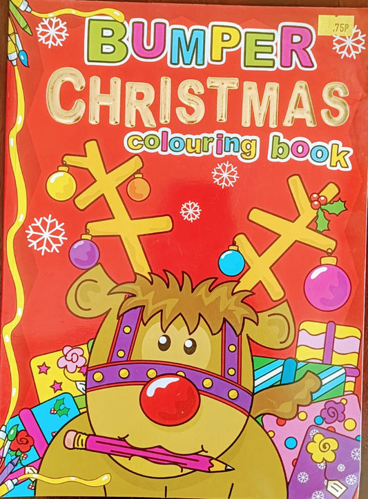 Bumper Chirstmas colouring book