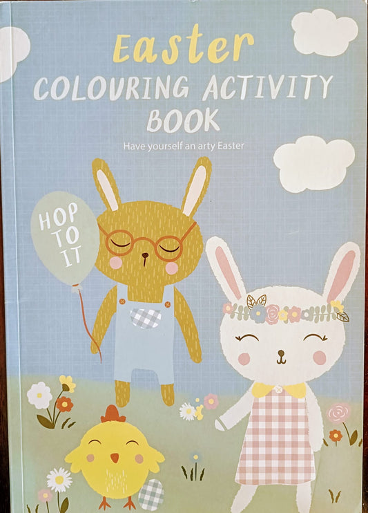 Easter colouring activity book -have yourself an arty easter