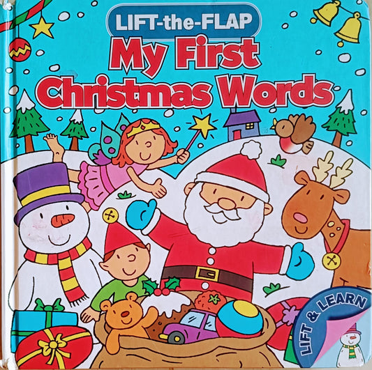 My first christmas words-Lift the flap