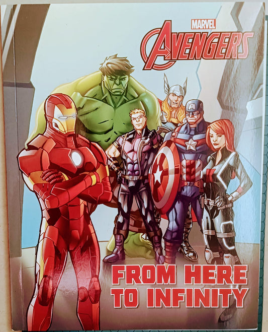 Marvel avengers From here to infinity- with stickers