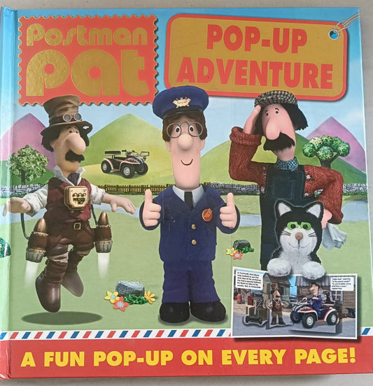 Postman pat -pop-up adventure- A fun pop up on every page