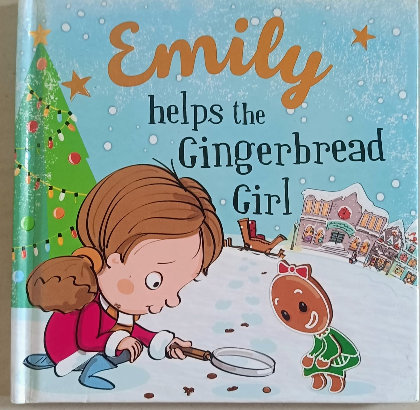 Emily helps the gingerbread girl