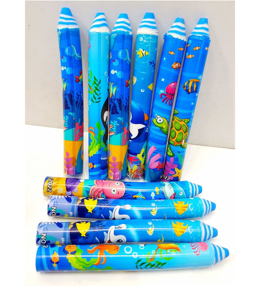 Pencil Erasers- Underwater Theme- Pack of 2